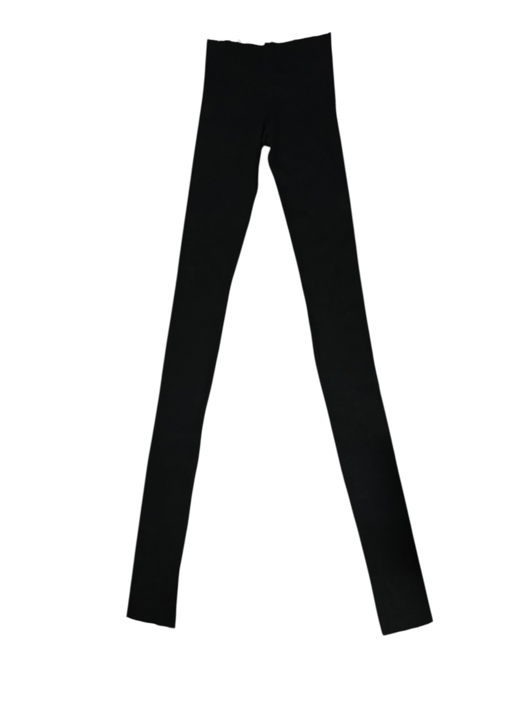 Ribbed stacked pants